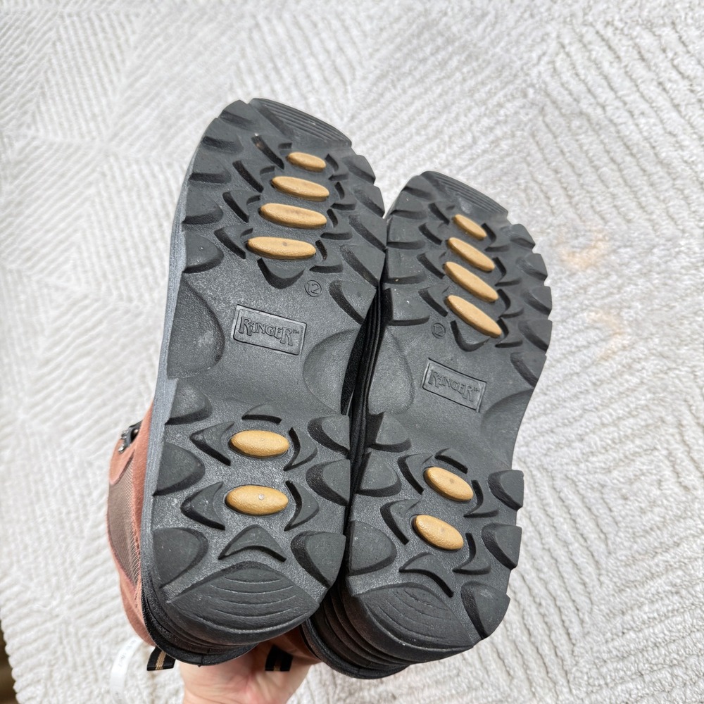 Ranger Winter Boots Men 12 Brown Duck Boots Thermolite Insulated Waterproof Snow - Picture 6 of 13